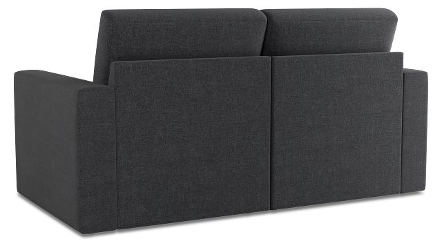 Citymod Dark Gray Fabric 2-piece Modular Sofa