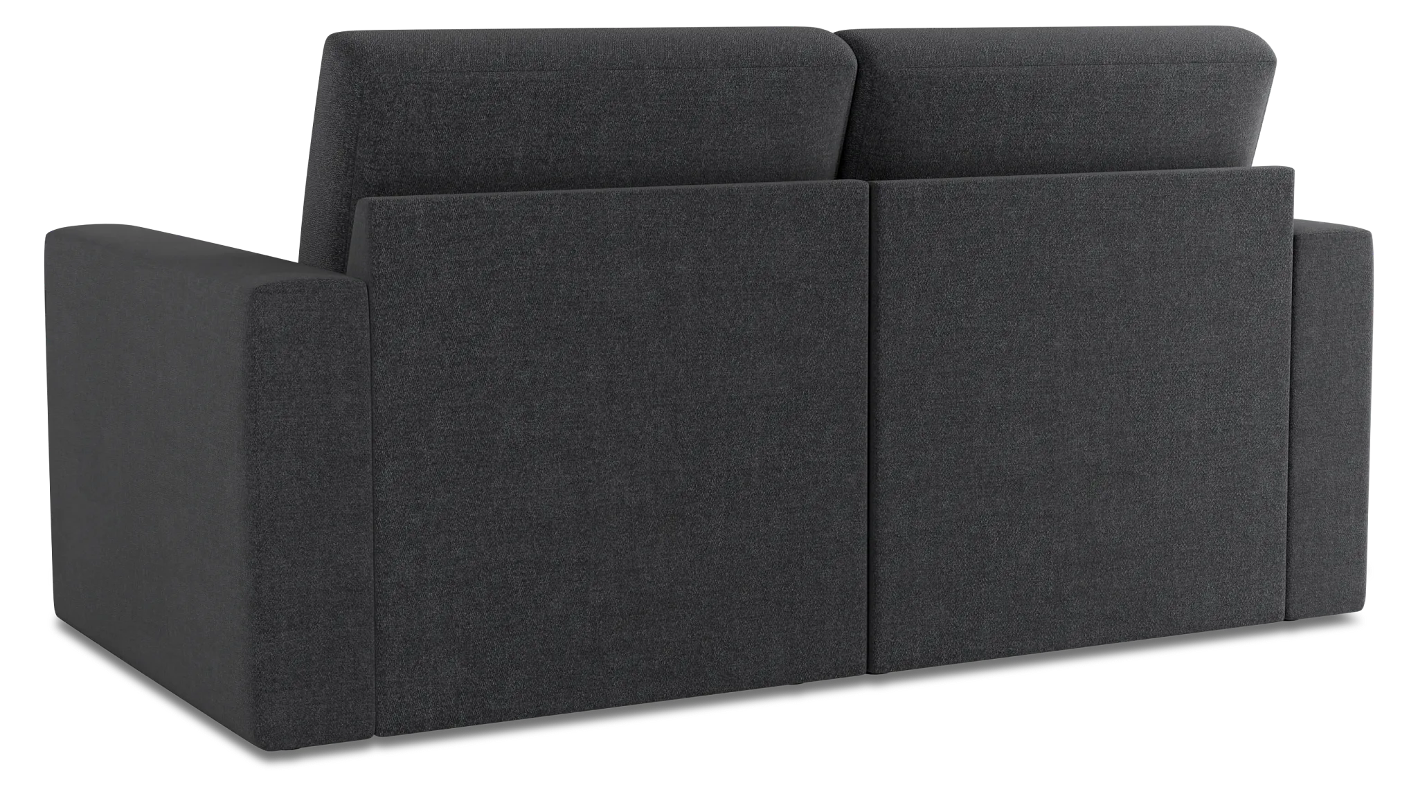 Citymod Dark Gray Fabric 2-piece Modular Sofa