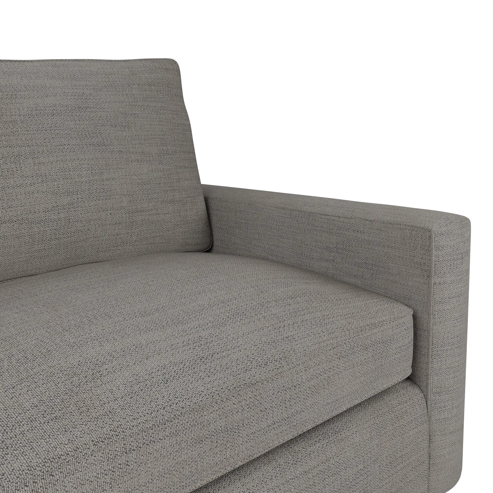 Siesta Maguire Pewter Fabric Memory Foam Sleeper Siesta Maguire Pewter Fabric Memory Foam Sleeper