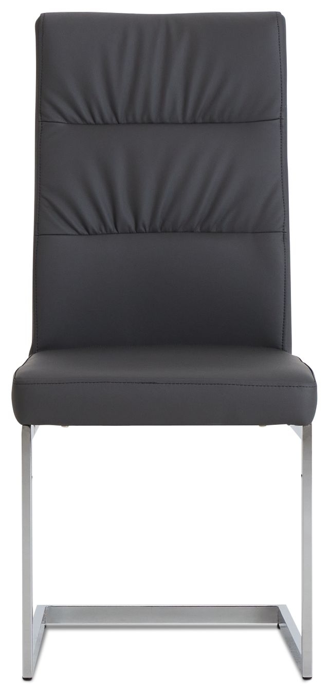 Bronx Gray Upholstered Side Chair