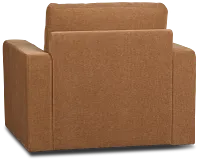 Addie Brown Fabric Swivel Chair