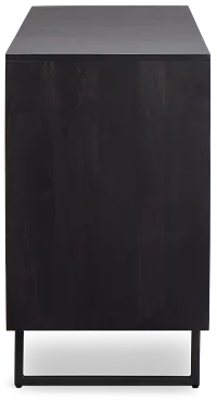 Malibu Black Credenza