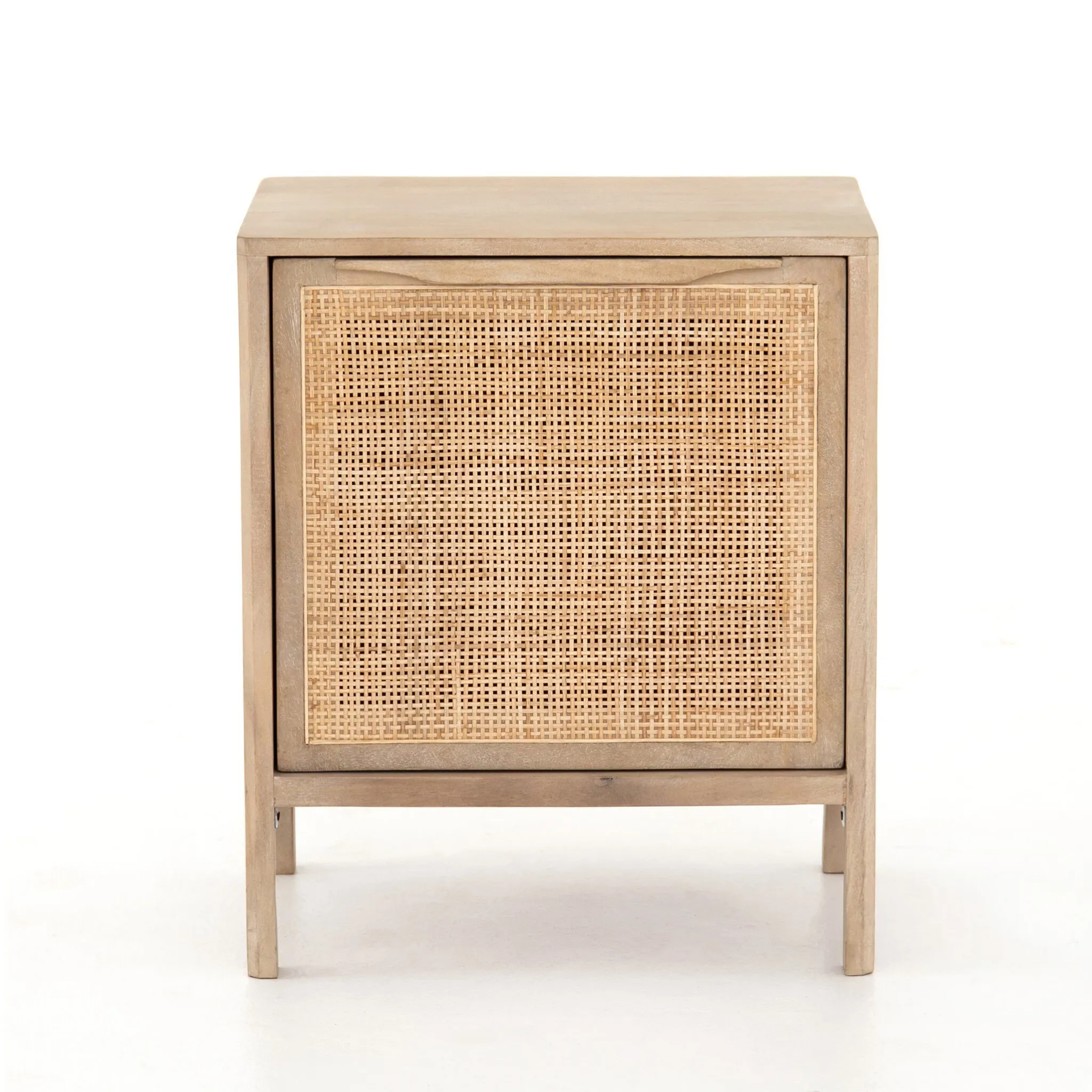 Amilia Light Tone Woven Nightstand