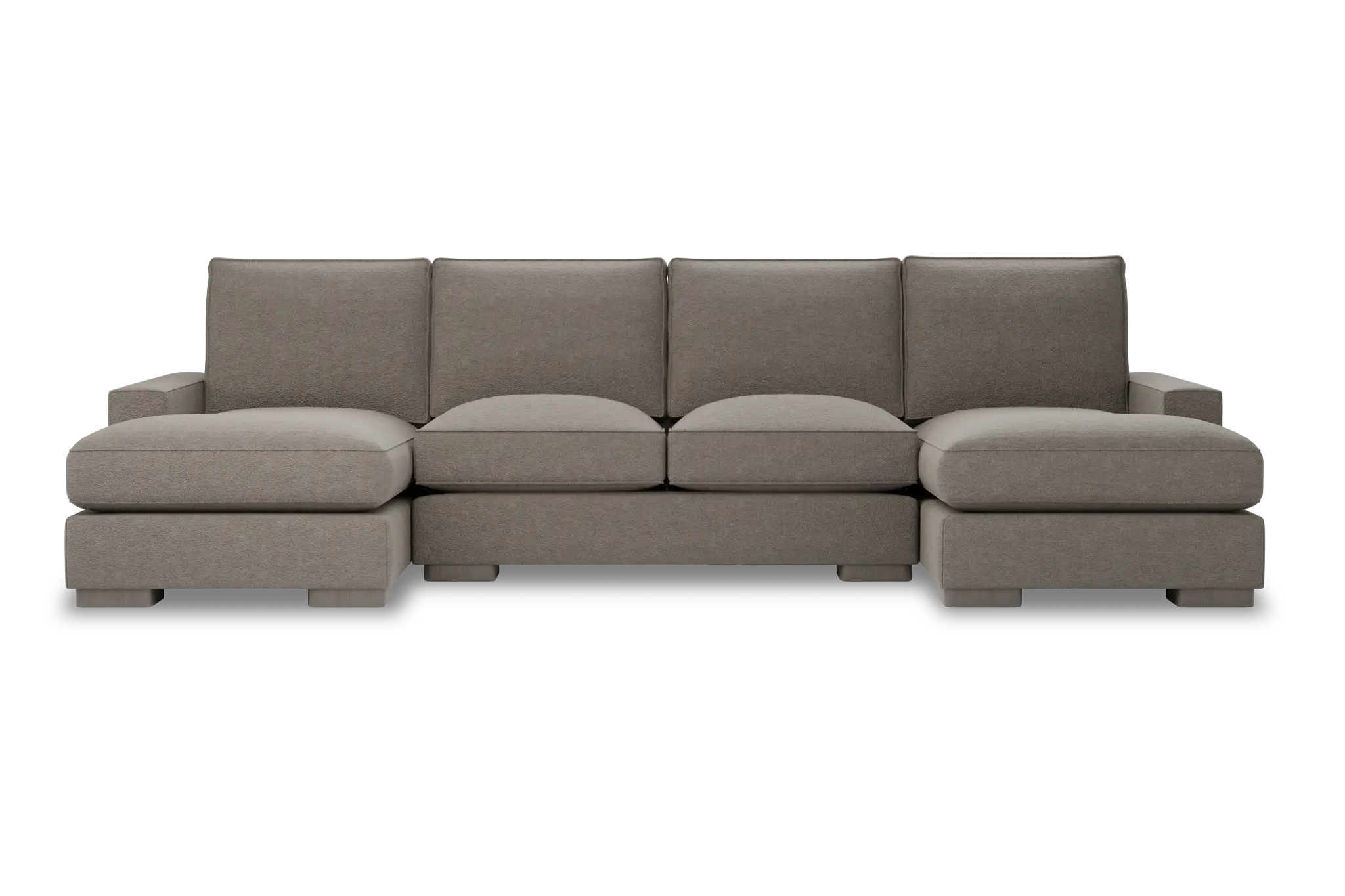 Edgewater Elite Brown Double Chaise Sectional Edgewater Elite Brown Double Chaise Sectional