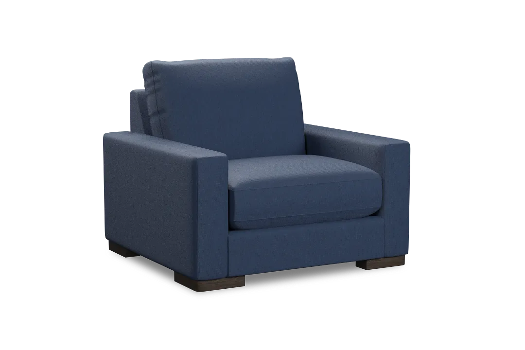 Edgewater Revenue Dark Blue Chair