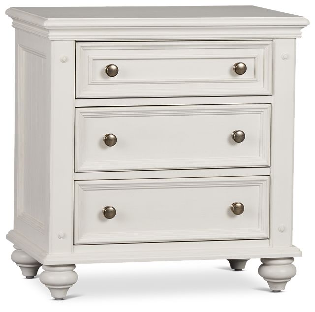 Savannah Ivory 3-drawer Nightstand