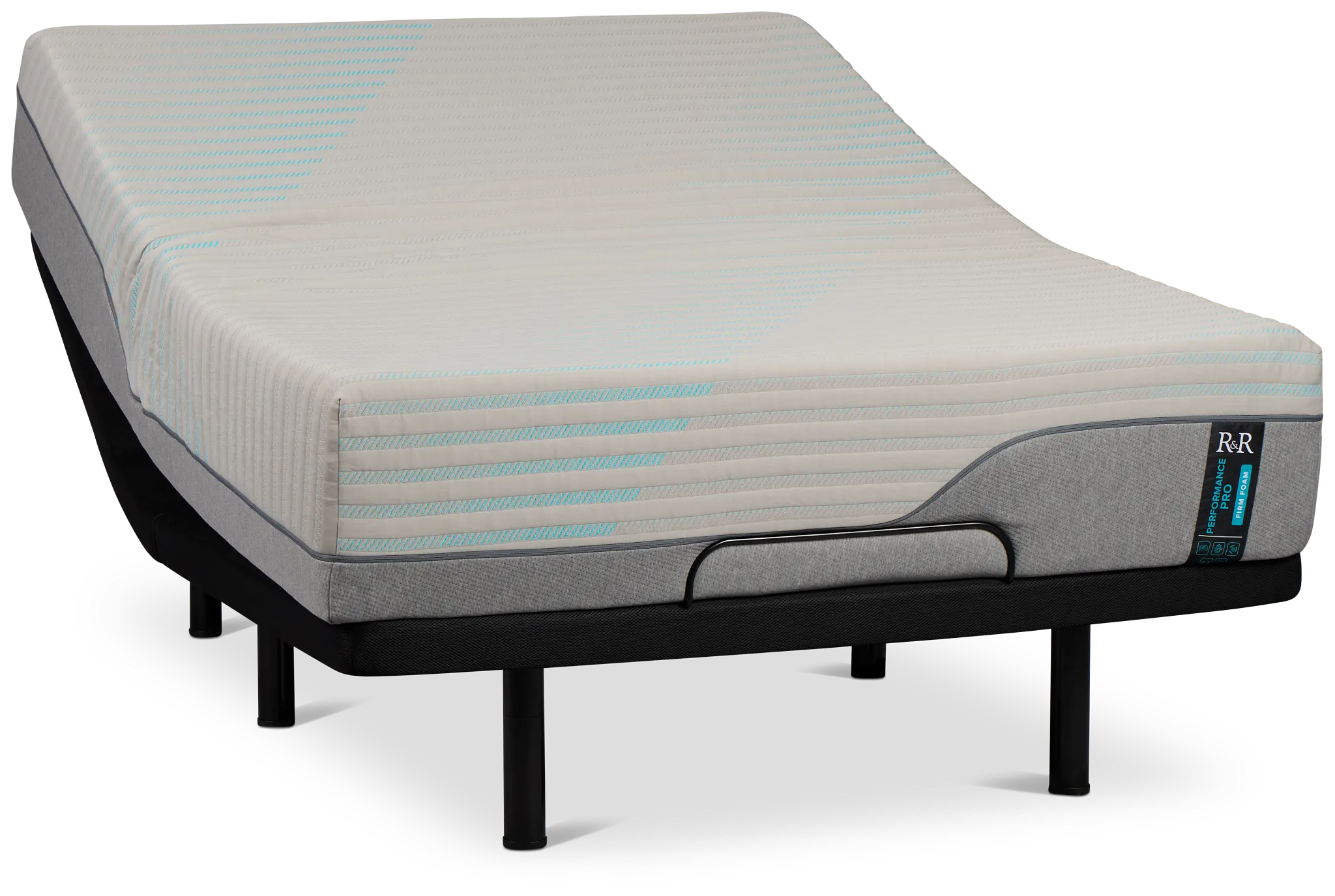 Rest & Renew Performance Pro Firm Deluxe Adjustable Mattress Set