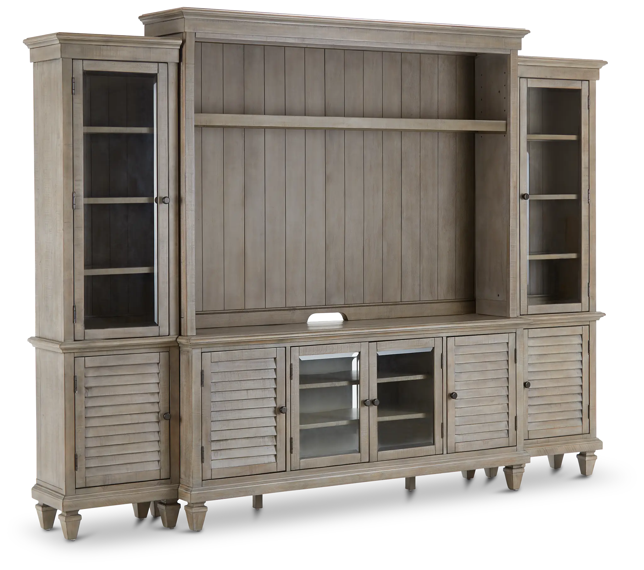 Sonoma Light Tone Entertainment Wall Sonoma Light Tone Entertainment Wall