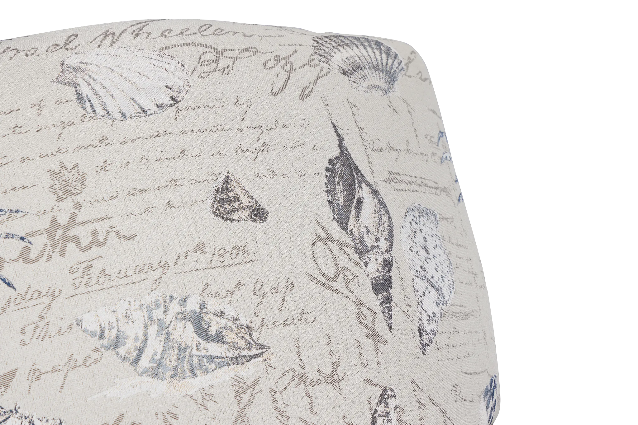 Shelly Light Beige Fabric Push Back Recliner