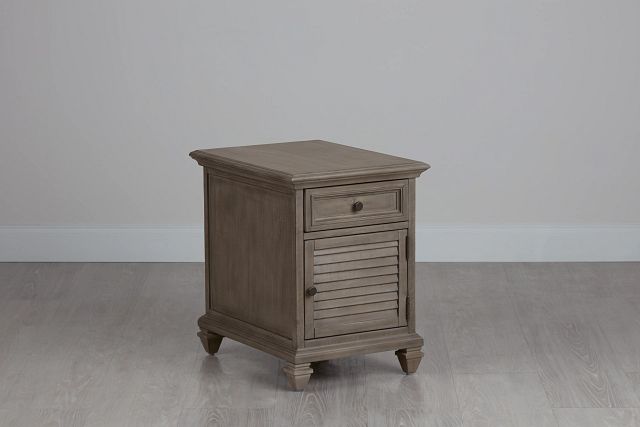 Sonoma Light Tone Chairside Table