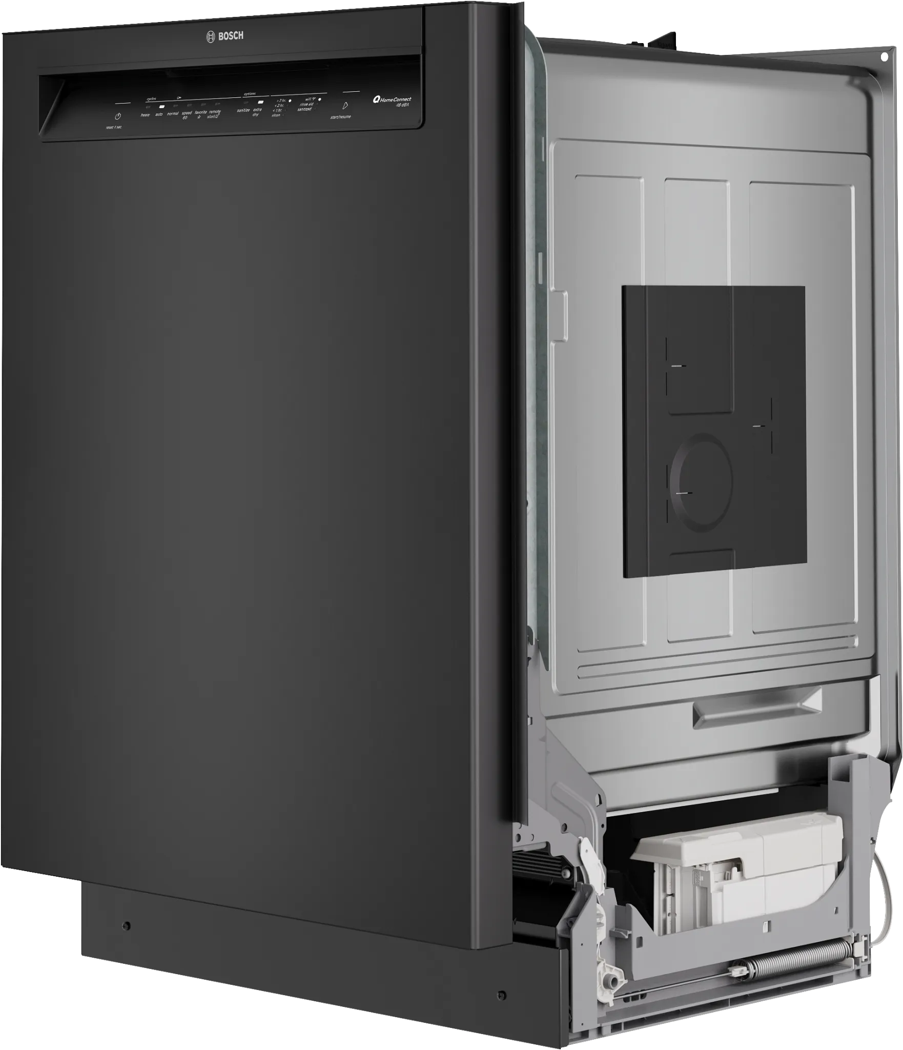 Bosch 300 Series Black Built In Dishwasher