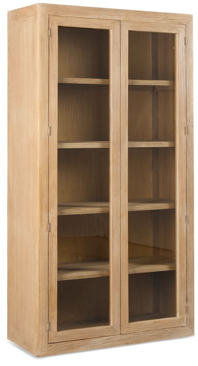 Blyth Light Tone 2-door Bookcase