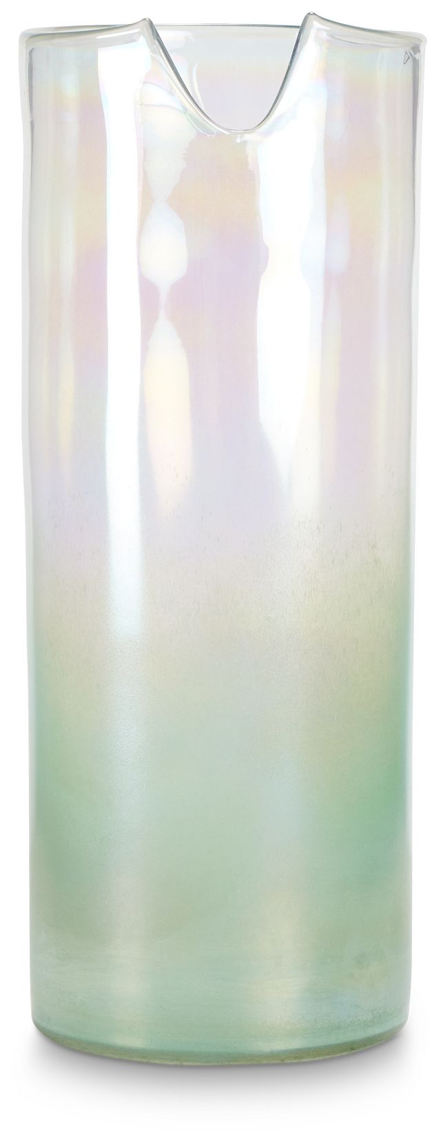 Cyra Teal Large Vase