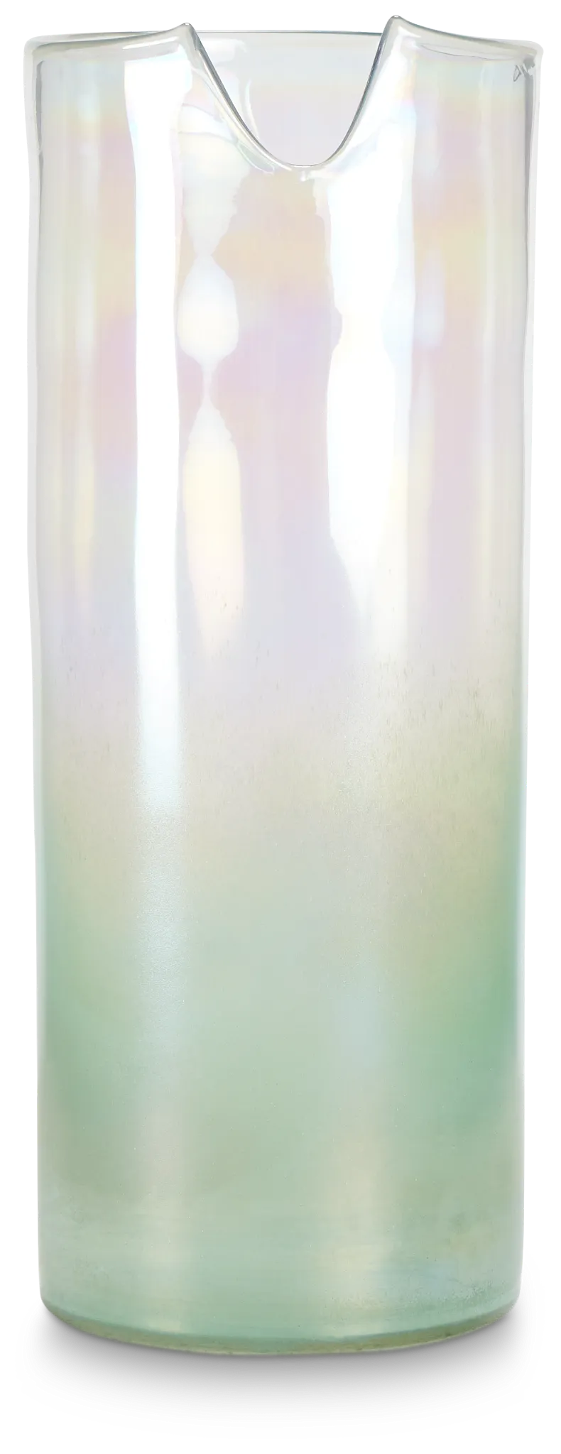 Cyra Teal Large Vase