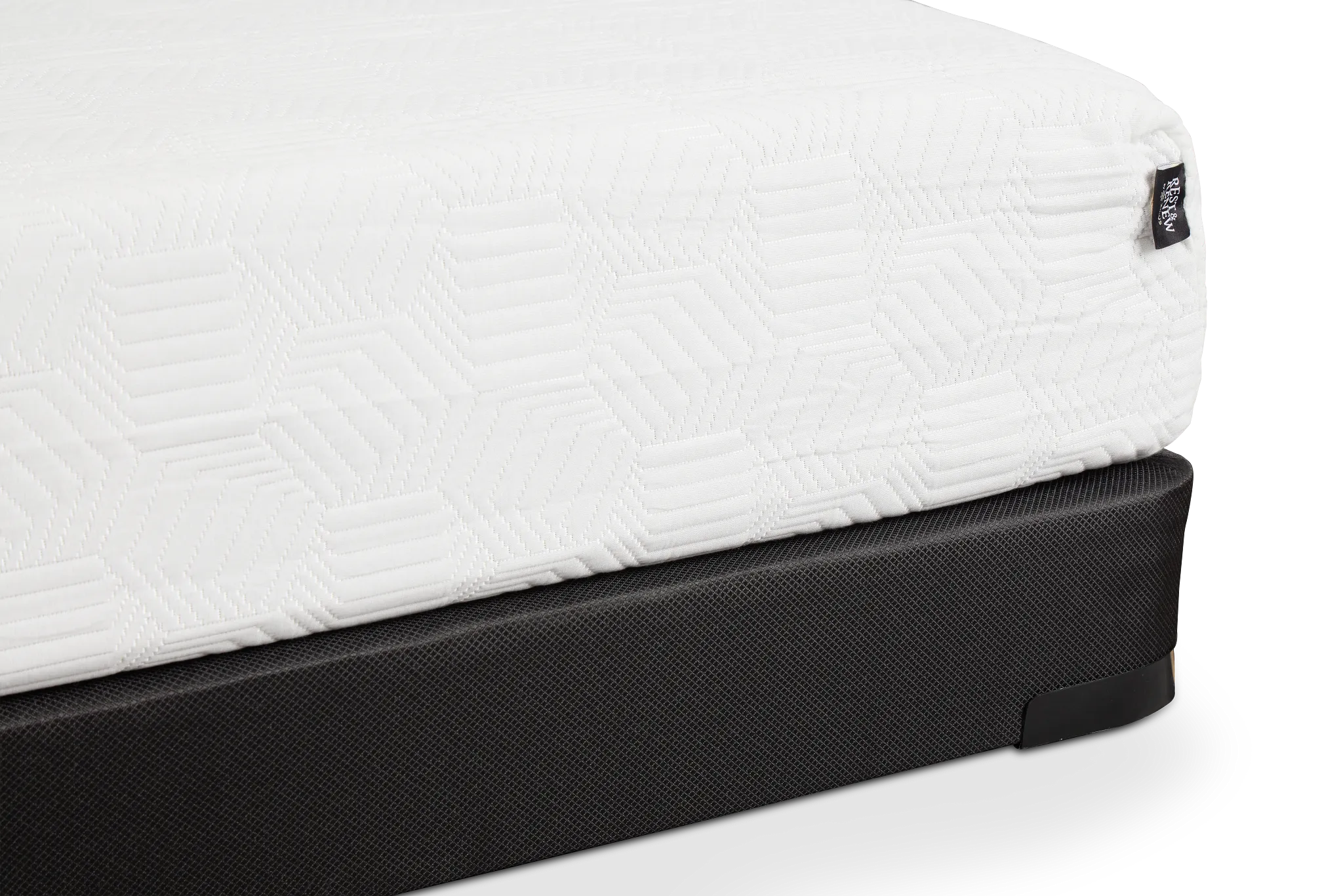 Rest & Renew By Zinus Gel Memory Foam Mattress 8" Cush Firm Low-profile Mattress Set