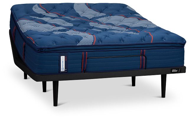 Posturepedic Elite Spring Albany 2 Soft Ergo 3.0 Adjustable Mattress Set