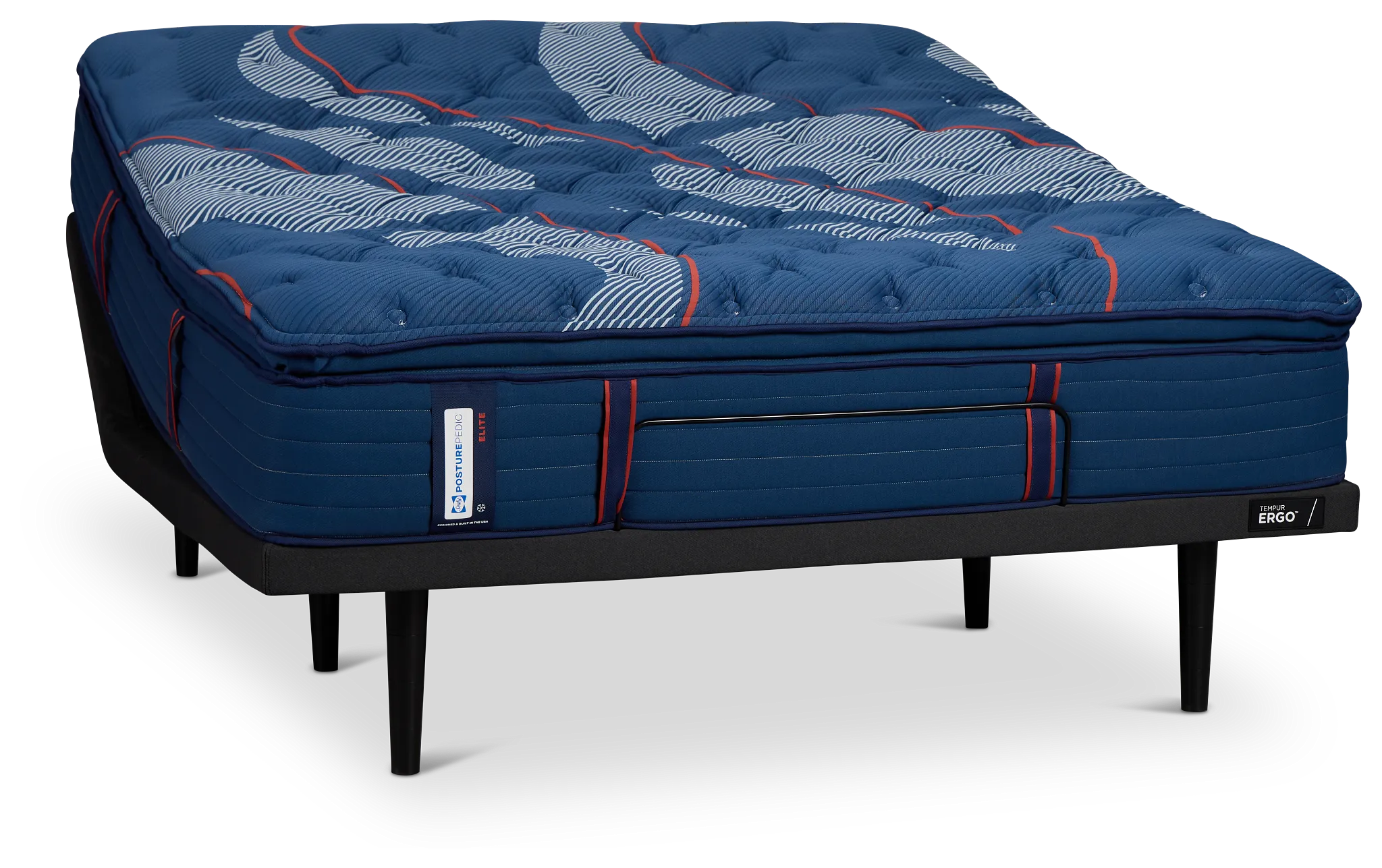 Posturepedic Elite Spring Albany 2 Soft Ergo 3.0 Adjustable Mattress Set