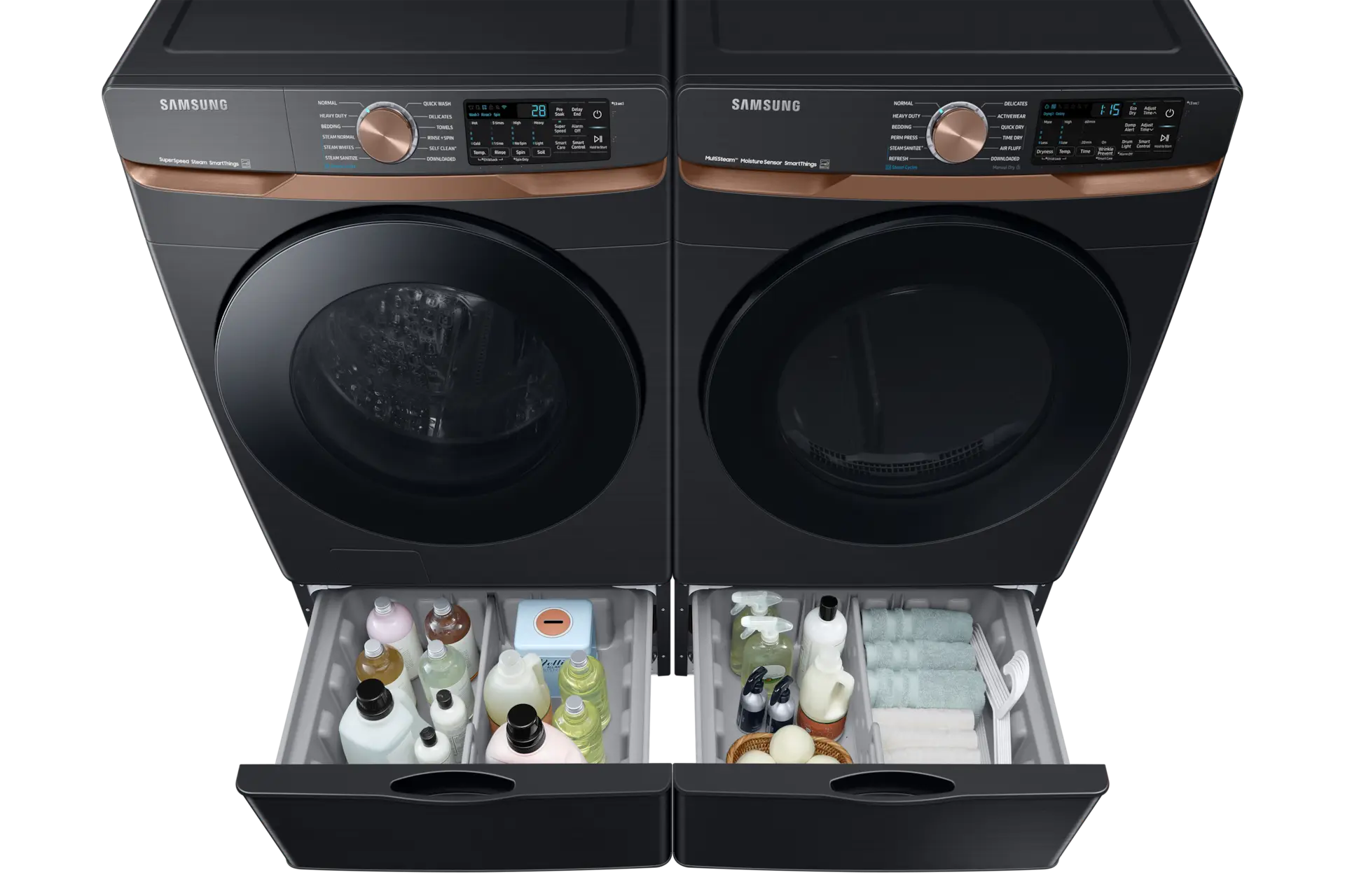 Samsung 8300 Series Black Front Load Washer Samsung 8300 Series Black Front Load Washer