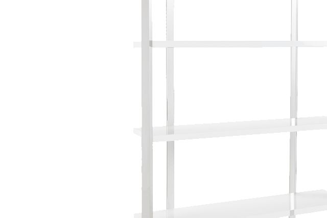 Neo White Large Bookcase