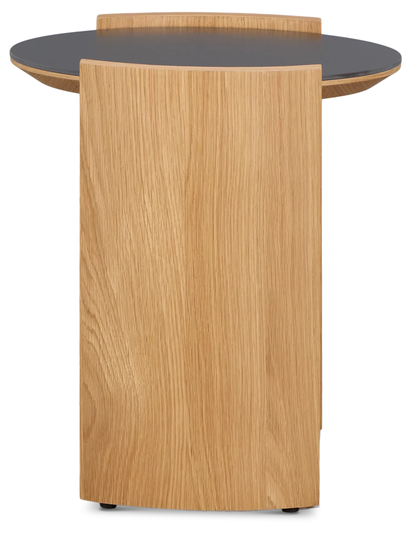 Nomad Light Tone Ceramic Round End Table