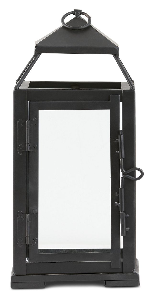 El Paso Black Small Lantern