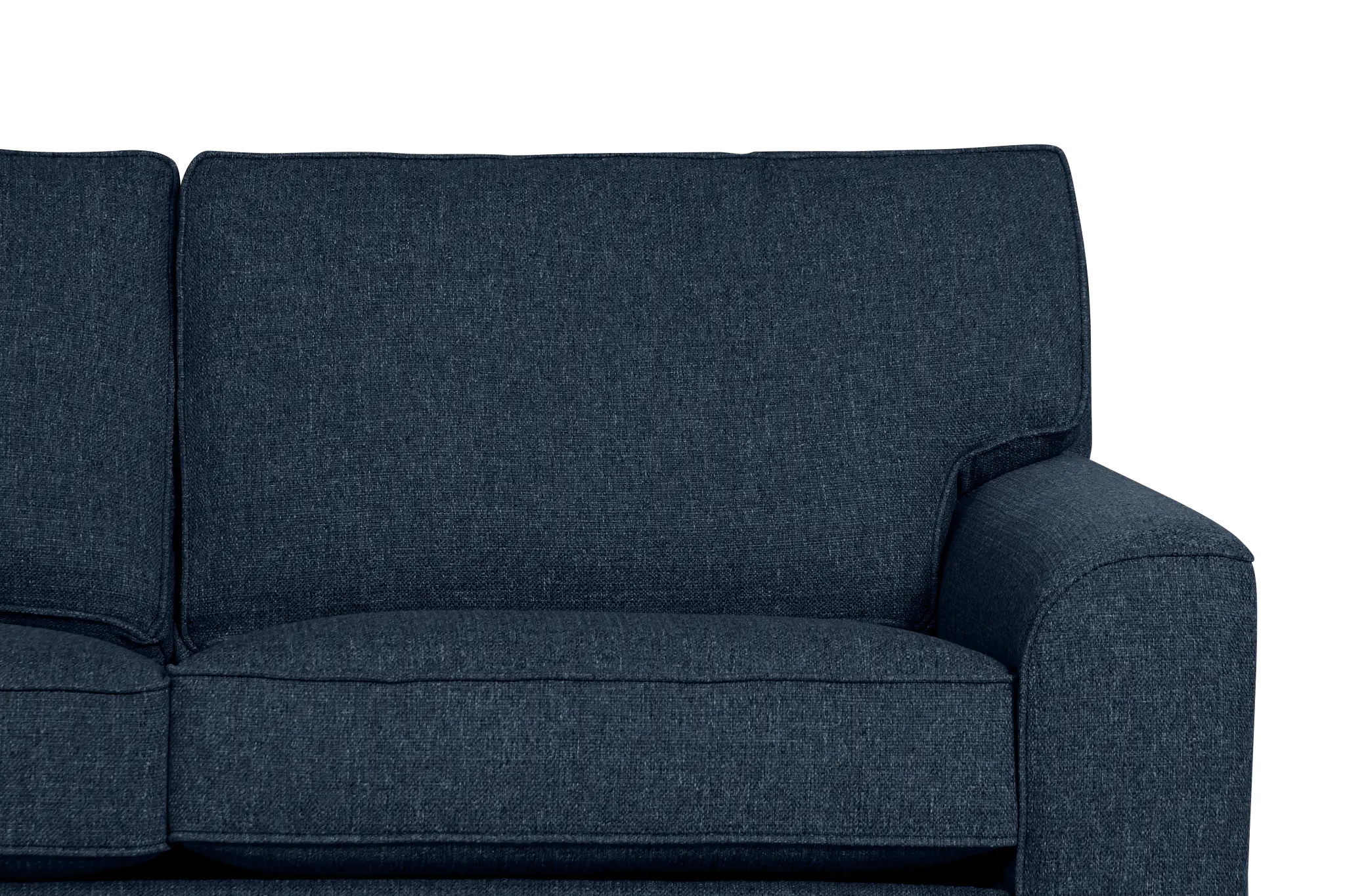 Sinclair Dark Blue Fabric Cooling Memory Foam Sleeper Sinclair Dark Blue Fabric Cooling Memory Foam Sleeper