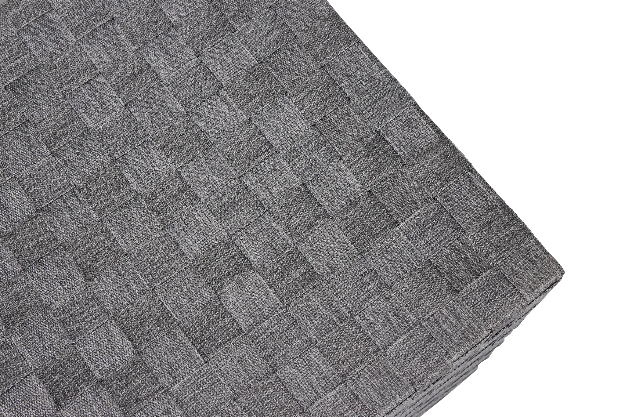 Barbados Light Gray Woven End Table Barbados Light Gray Woven End Table