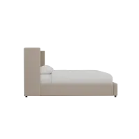 Captiva Elite Brown 48" Upholstered Shelter Bed