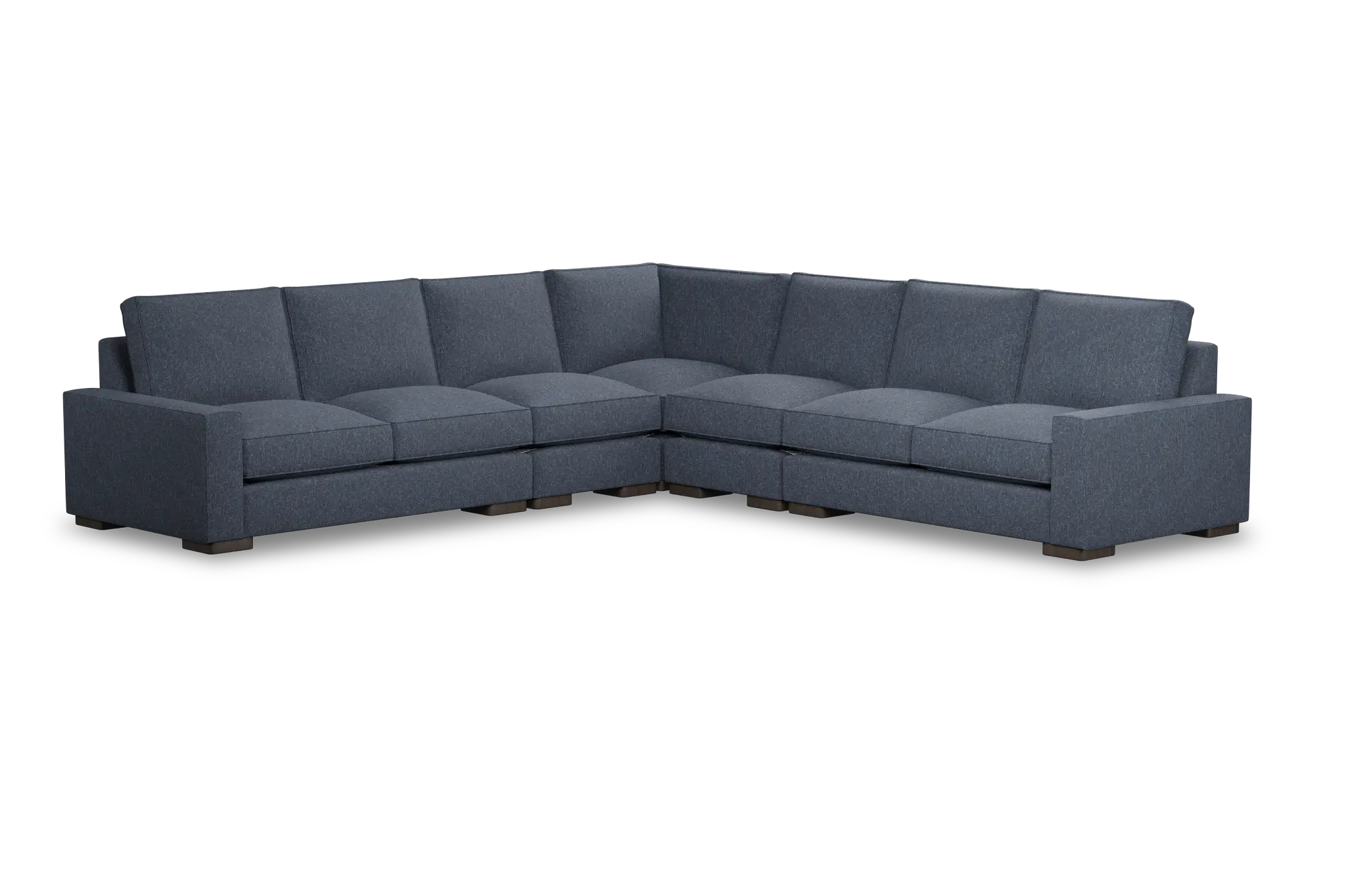 Edgewater Maguire Blue Large Two-arm Sectional Edgewater Maguire Blue Large Two-arm Sectional