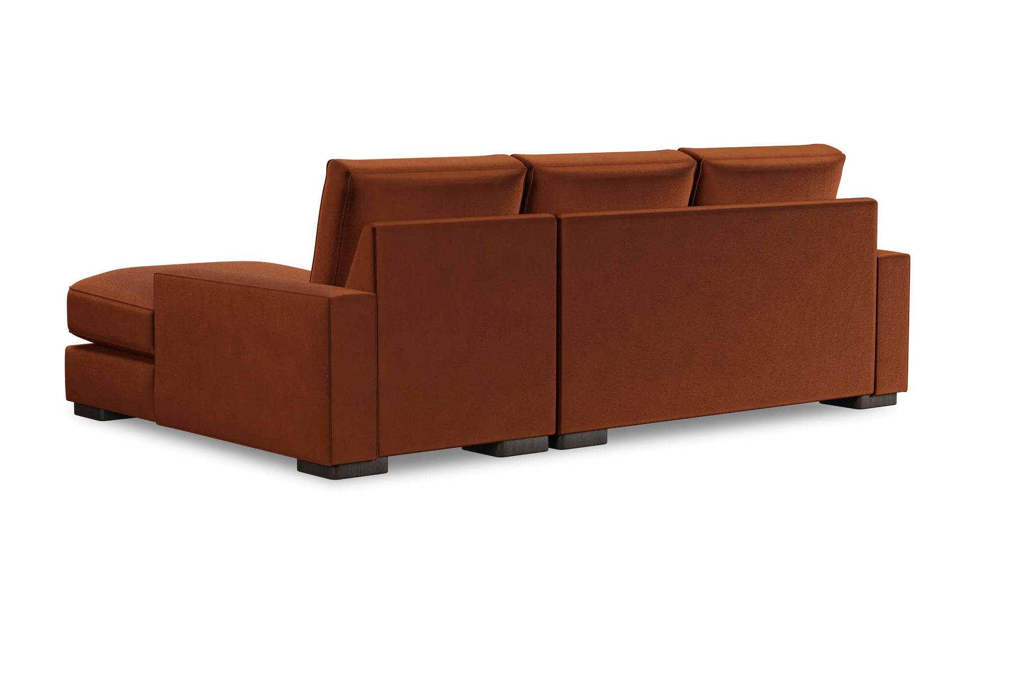 Edgewater Joya Orange Right Chaise Sectional