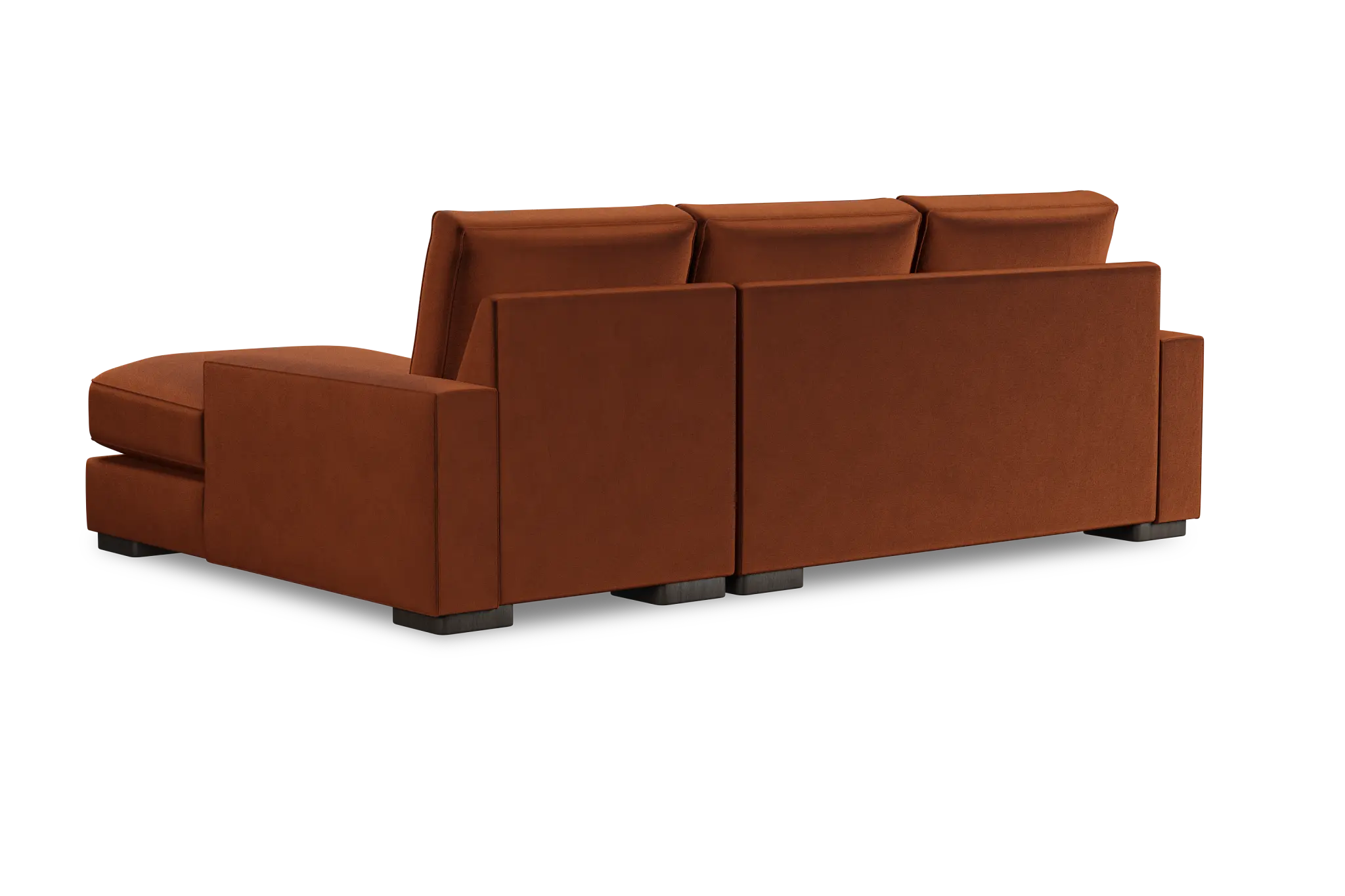 Edgewater Joya Orange Right Chaise Sectional Edgewater Joya Orange Right Chaise Sectional