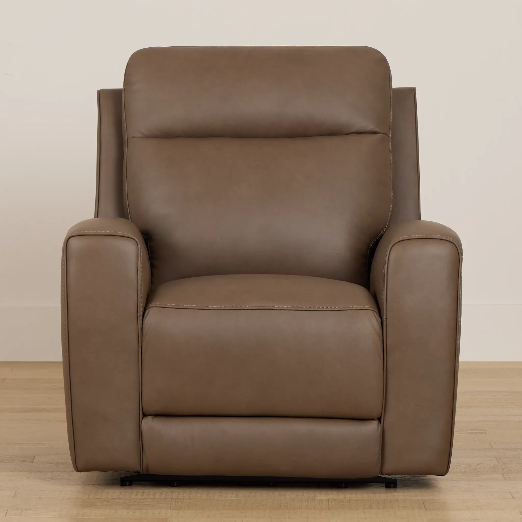 Belmont Dark Brown Lthr/vinyl Power Recliner Belmont Dark Brown Lthr/vinyl Power Recliner