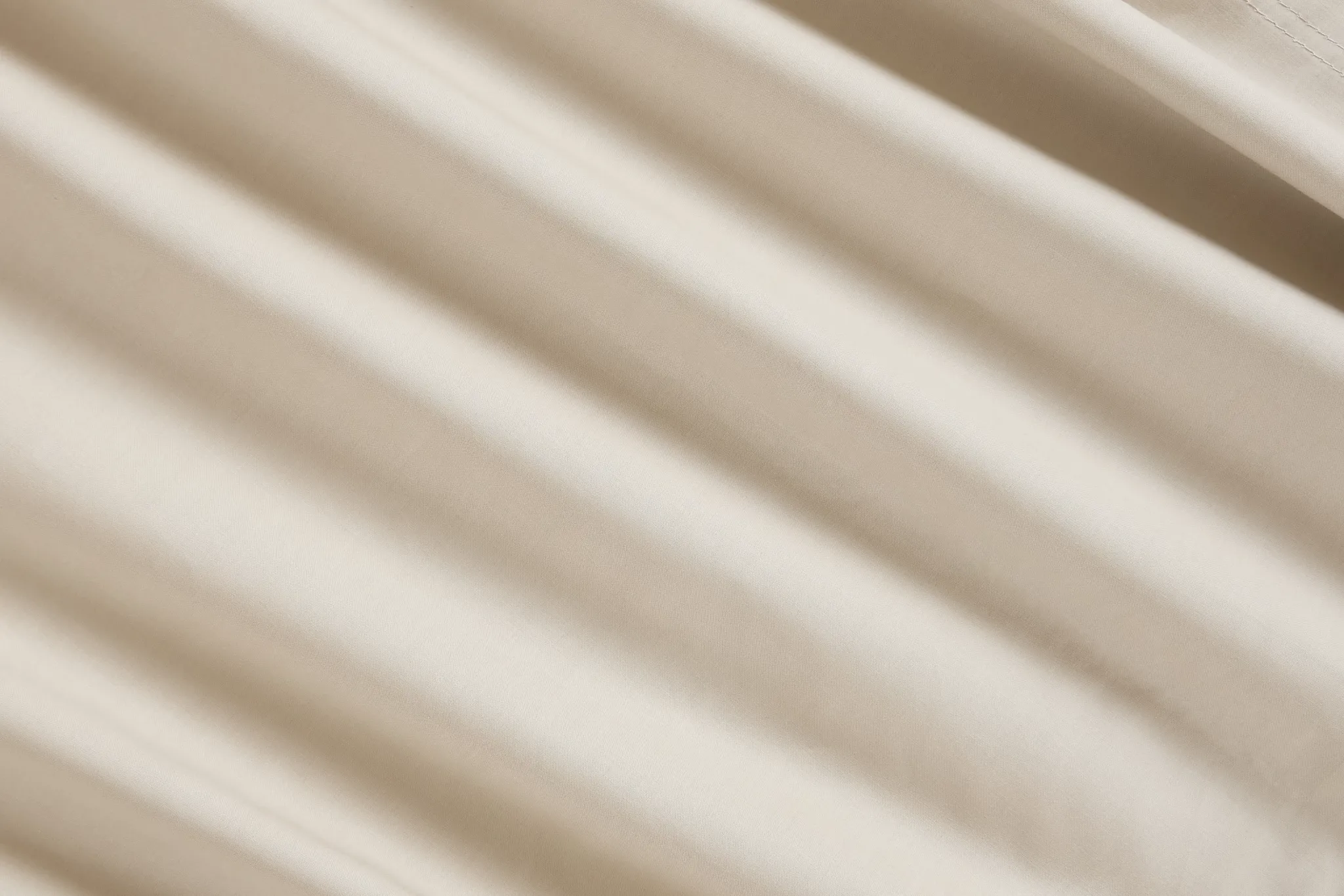 Rest & Renew Percale Cotton Beige 200 Thread Sheet Set