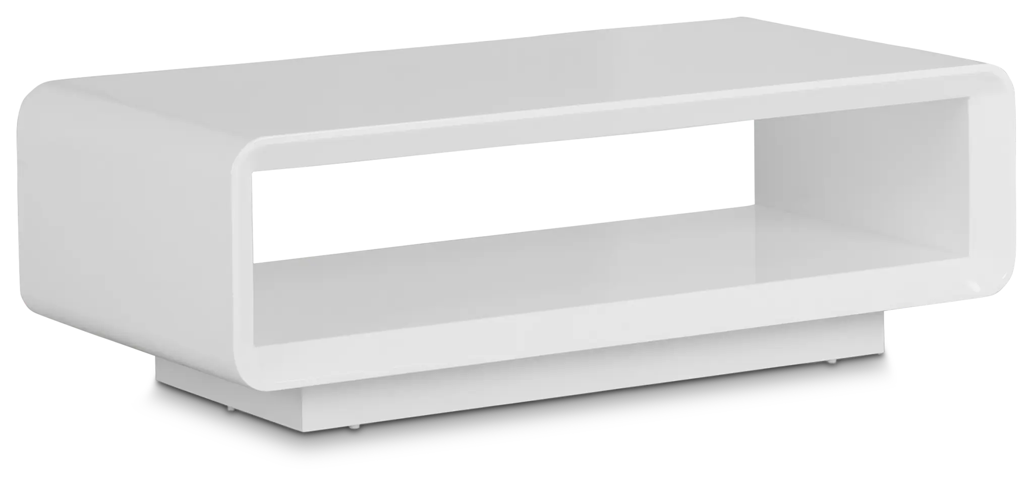Zayden White Rectangular Coffee Table Zayden White Rectangular Coffee Table