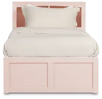 Charleston Pink Bookcase Bed