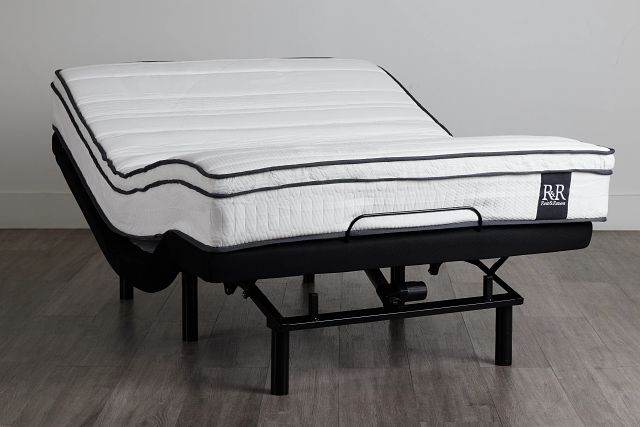 Rest & Renew By Zinus 10" Hybrid Slat Adjustable Mattress Set