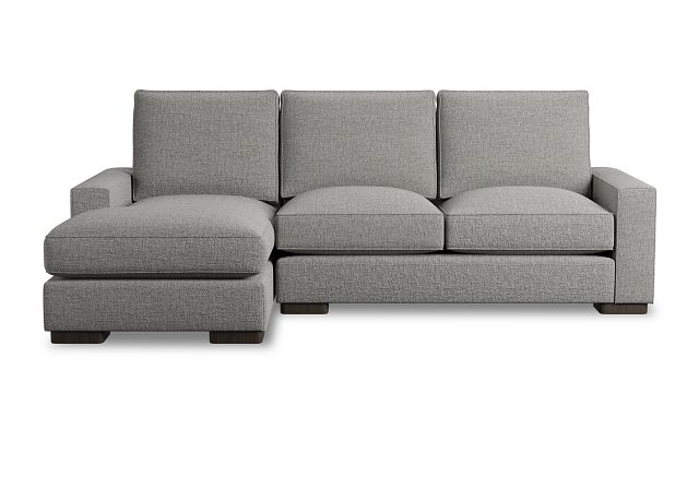 Edgewater Victory Gray Left Chaise Sectional