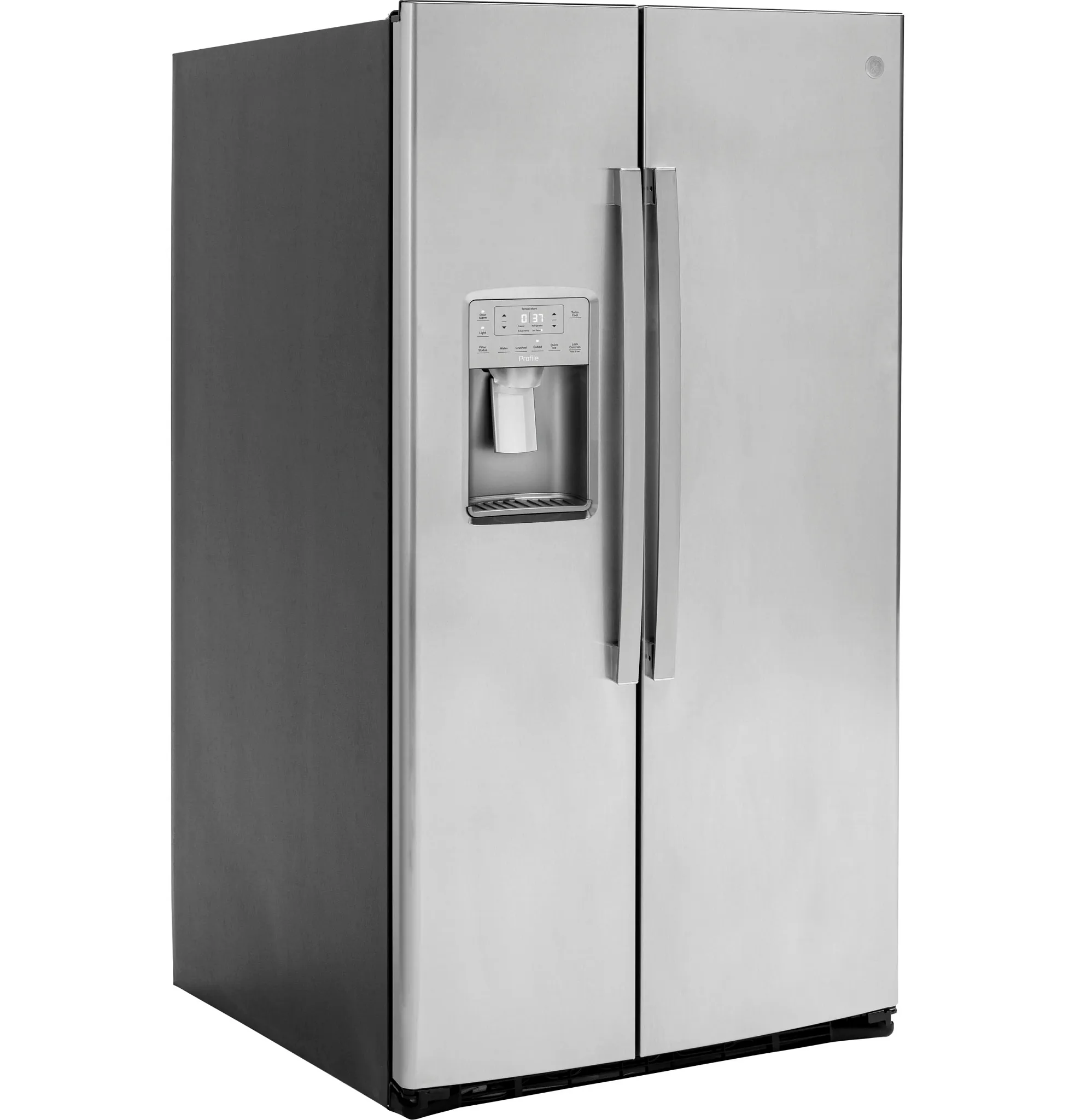 Ge Profile 25 Series Stainless Steel Side By Side Refrigerator