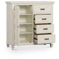 Cape Cod Ivory Door Chest