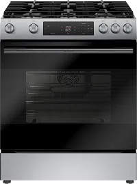 Bosch 100 Series Black Gas Range