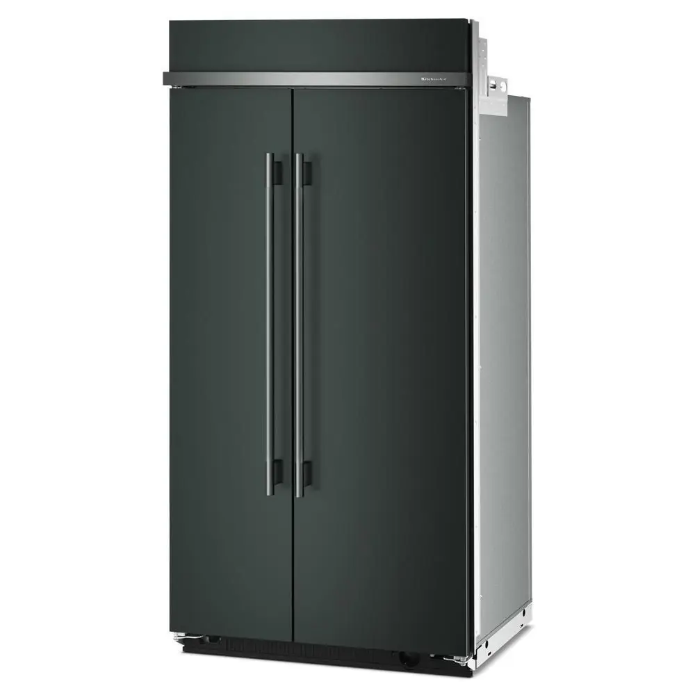Kitchenaid 742 Series Green 42" Built In Side By Side Refrigerator Kitchenaid 742 Series Green 42" Built In Side By Side Refrigerator
