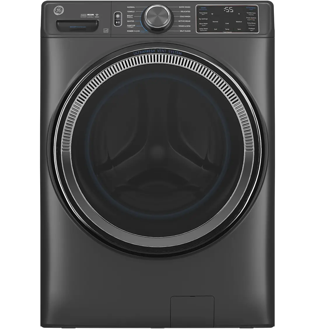 Ge 655 Series Dark Gray Front Load Washer Ge 655 Series Dark Gray Front Load Washer