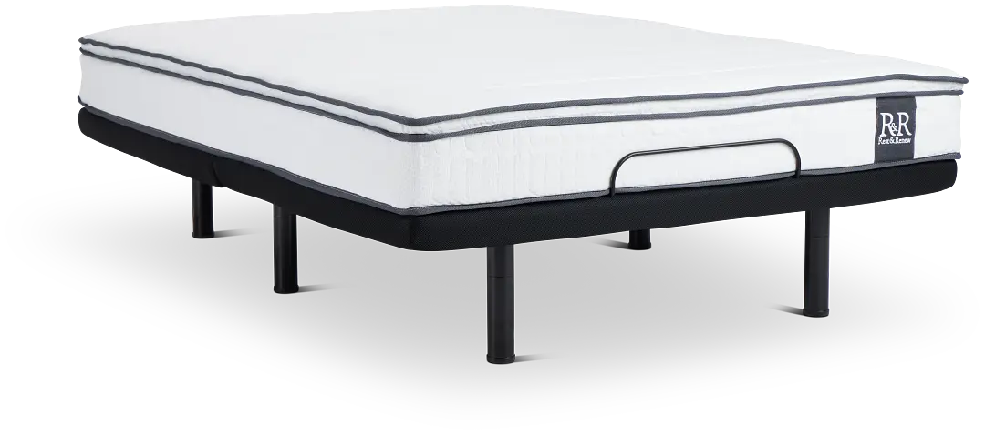 Rest & Renew By Zinus 8" Hybrid Deluxe Adjustable Mattress Set Rest & Renew By Zinus 8" Hybrid Deluxe Adjustable Mattress Set