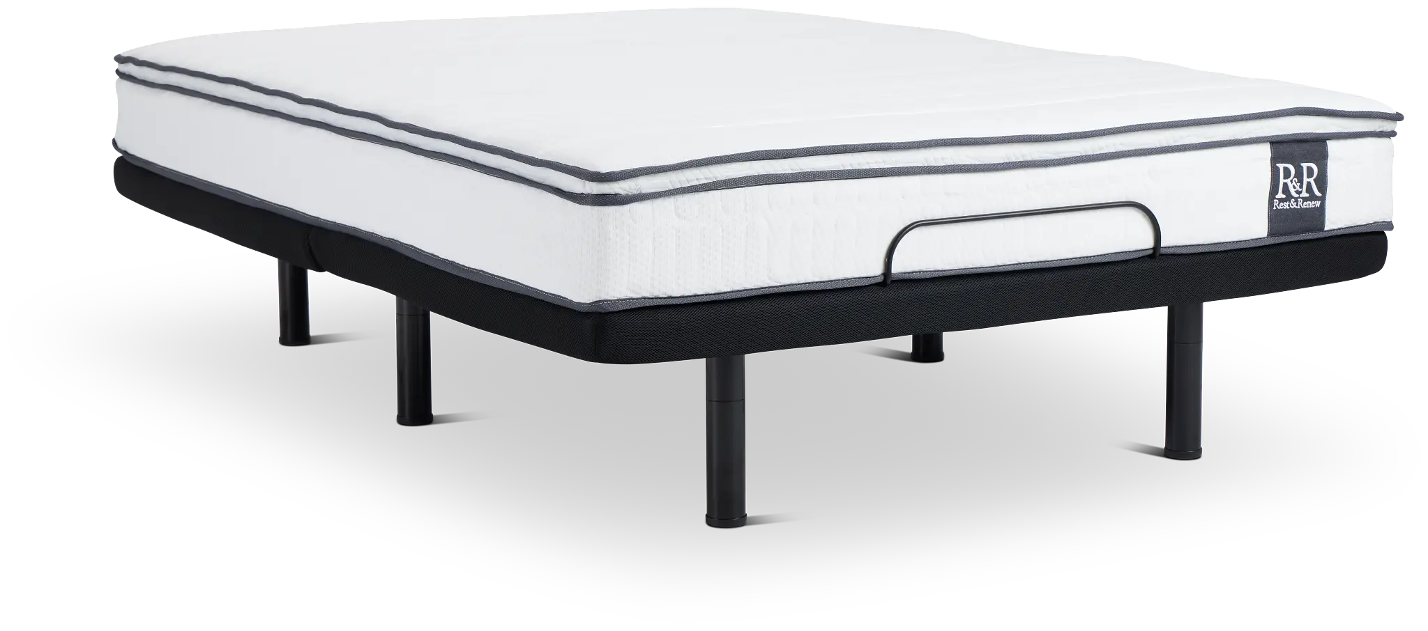 Rest & Renew By Zinus 8" Hybrid Deluxe Adjustable Mattress Set Rest & Renew By Zinus 8" Hybrid Deluxe Adjustable Mattress Set