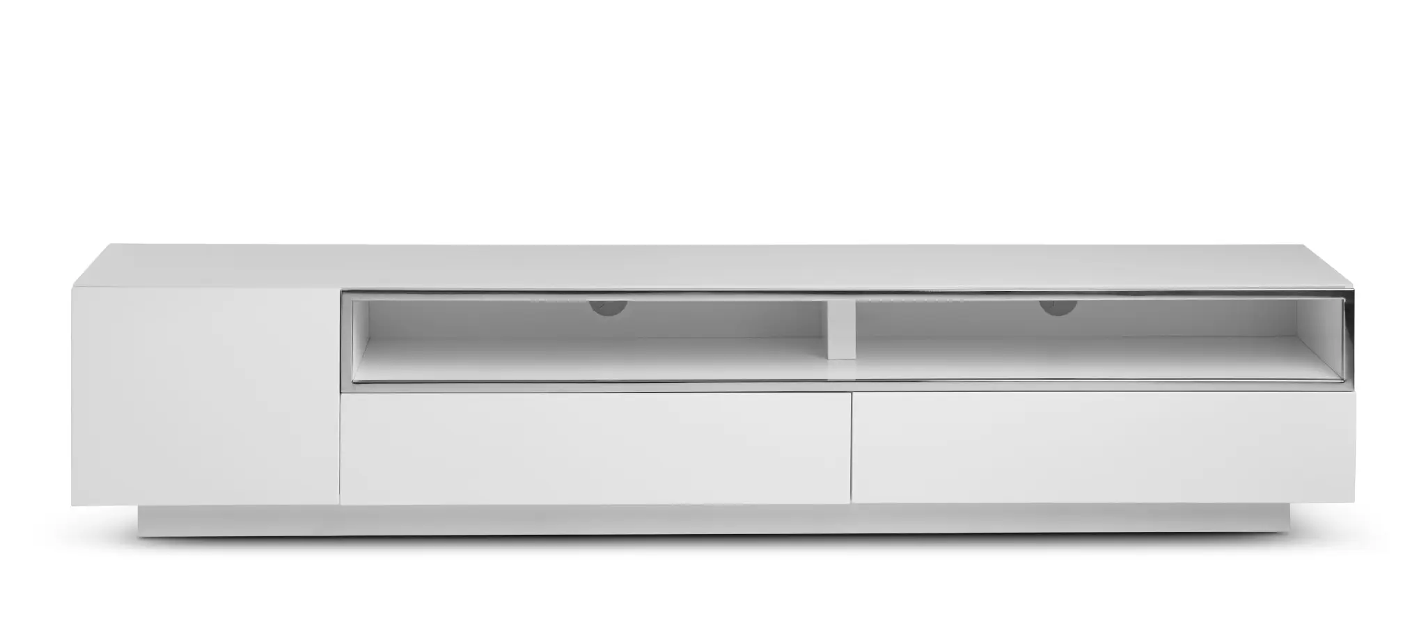 Vancouver White 86" Tv Stand Vancouver White 86" Tv Stand