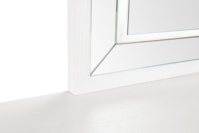 Bal Harbour White Dresser & Mirror