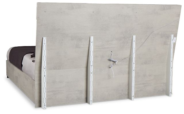 Pomona Gray Panel Bed