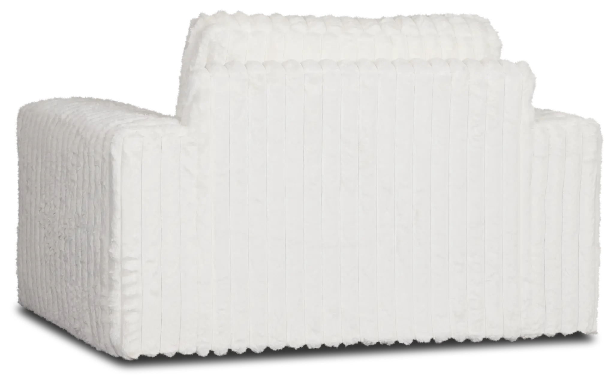 Teddy White Fabric Oversized Chair Teddy White Fabric Oversized Chair