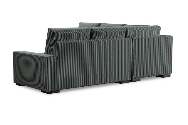 Edgewater Lucy Navy Small Two-arm Sectional