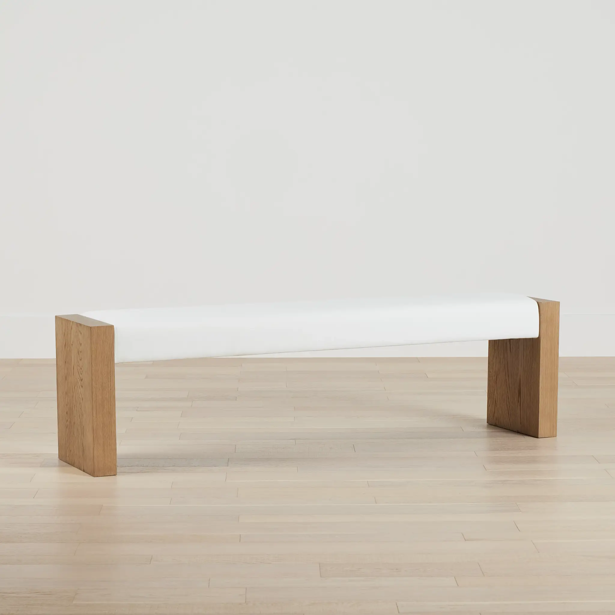 Haven White Uph Plank Dining Bench Haven White Uph Plank Dining Bench